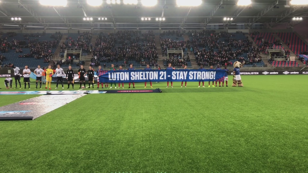 Luton Shelton markeres under KBK-kampen